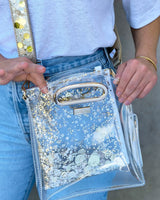 Good As Gold Confetti Everything Pouch