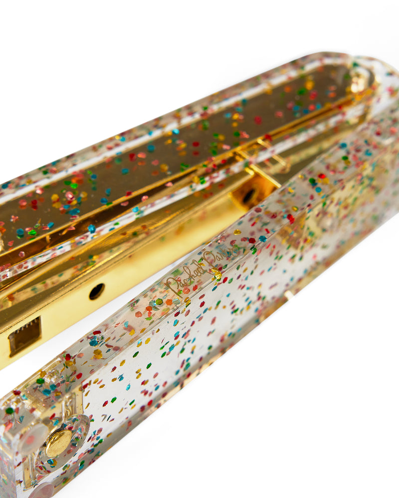 CONFETTI PARTY ACRYLIC STAPLER