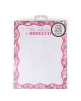 THIS CALLS FOR CONFETTI JUMBO NOTEPAD