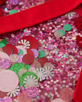 Holiday Spirit Pink Confetti Apron