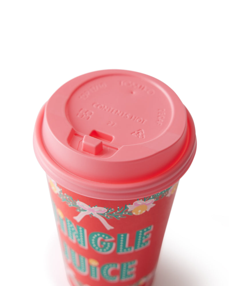 Jingle Juice To Go Coffee Cup Set