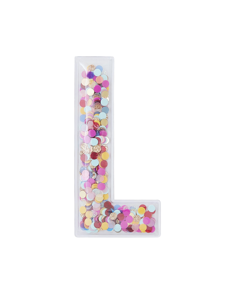 CELEBRATE EVERYDAY CONFETTI LETTERS