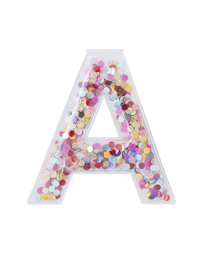 STICK TO IT CONFETTI LETTERS