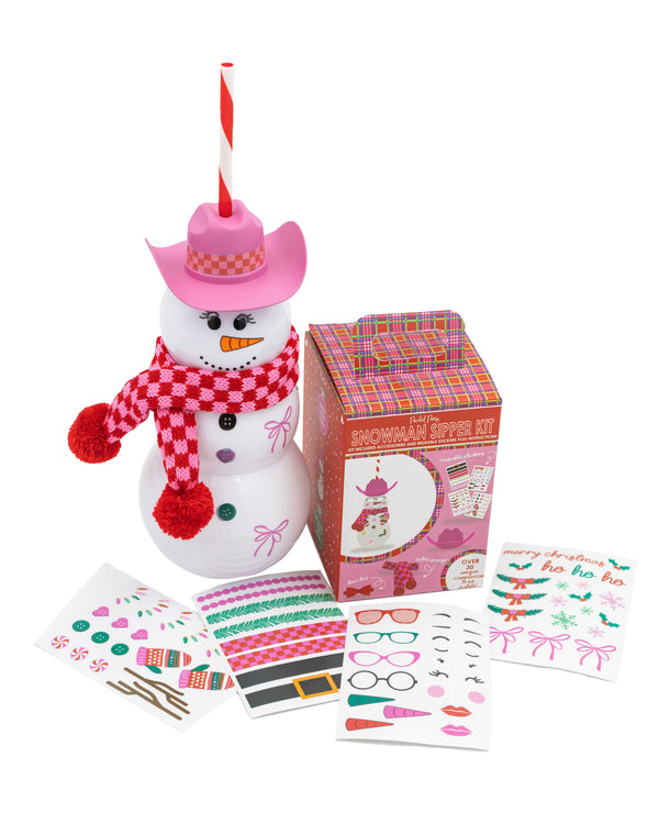 Snowman Sipper Accessory Bundle