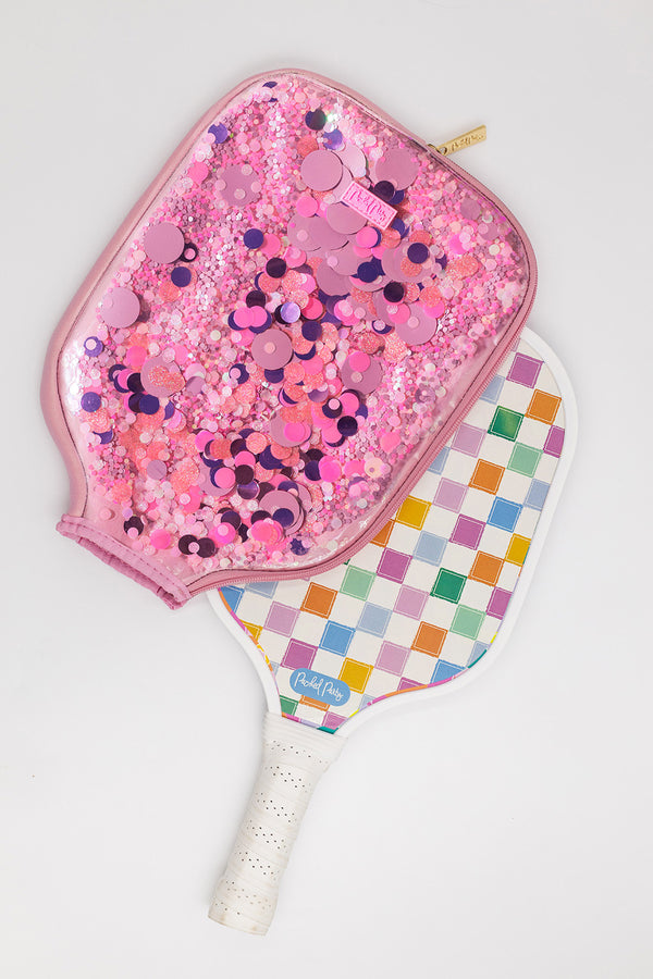 PICKLE PARTY PICKLEBALL PADDLE AND CONFETTI COVER SET