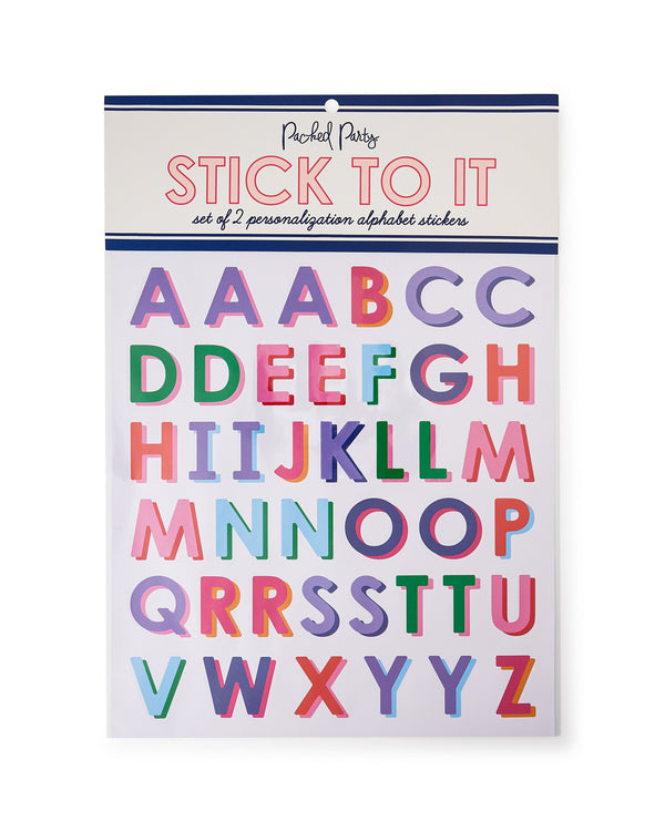 STICK TO IT VINYL STICKER PACK