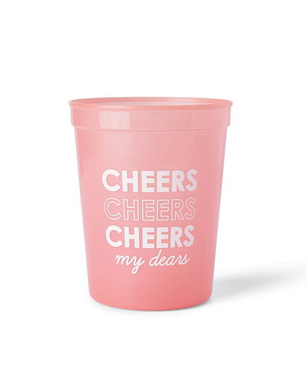 Cheers My Dears Color Changing Reusable Cups Set