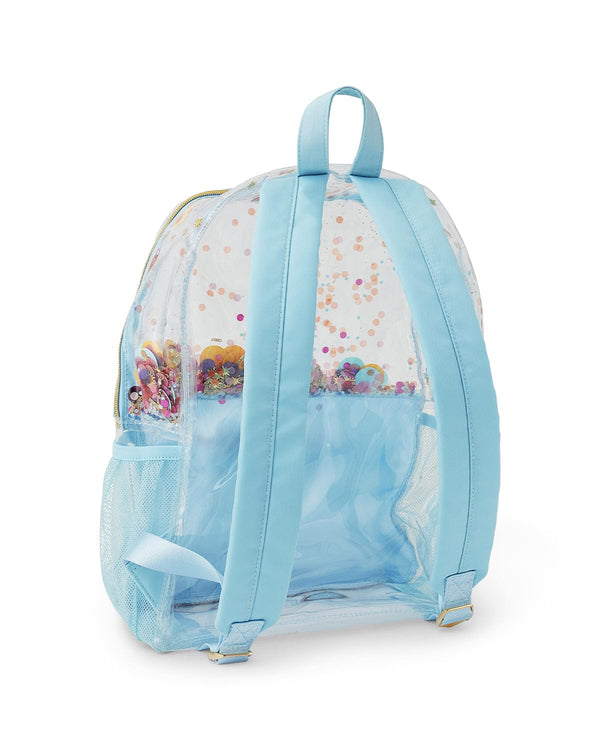 Celebrate Confetti Clear Backpack