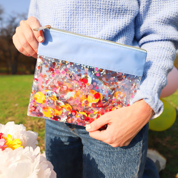 Celebrate Every Day Confetti Everything Pouch