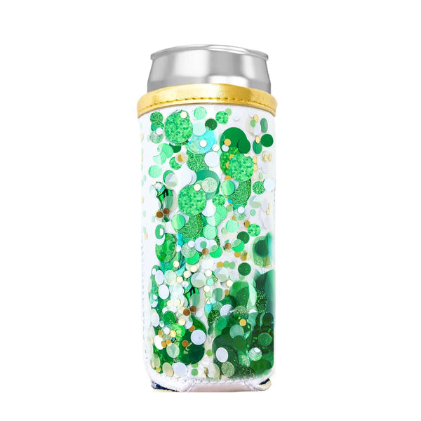 Skinny Can Cooler- Green With Envy