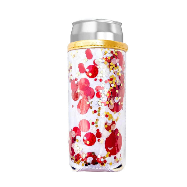 Skinny Can Cooler- Rally Red