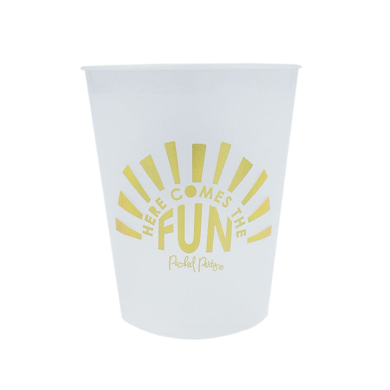 Here Comes The Fun Reusable Stackable Cups