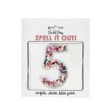 Packed Party STICK TO IT CONFETTI NUMBER Accessories 5